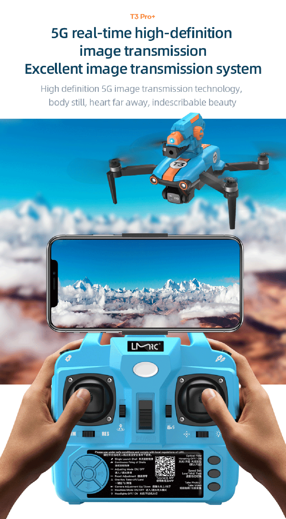 Funsky-LM12-D-MAX--WiFi-FPV-mit-HD-ESC-Dual-Camera-Bullet-Launcher-optische-Flusspositionierung-falt-2007519-8